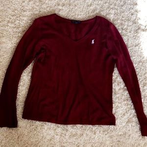 A maroon shirt, only used twice!